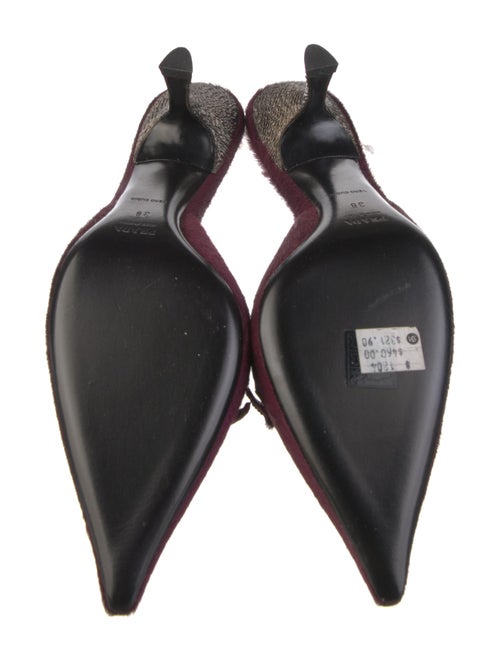 Prada Ponyhair Mules
