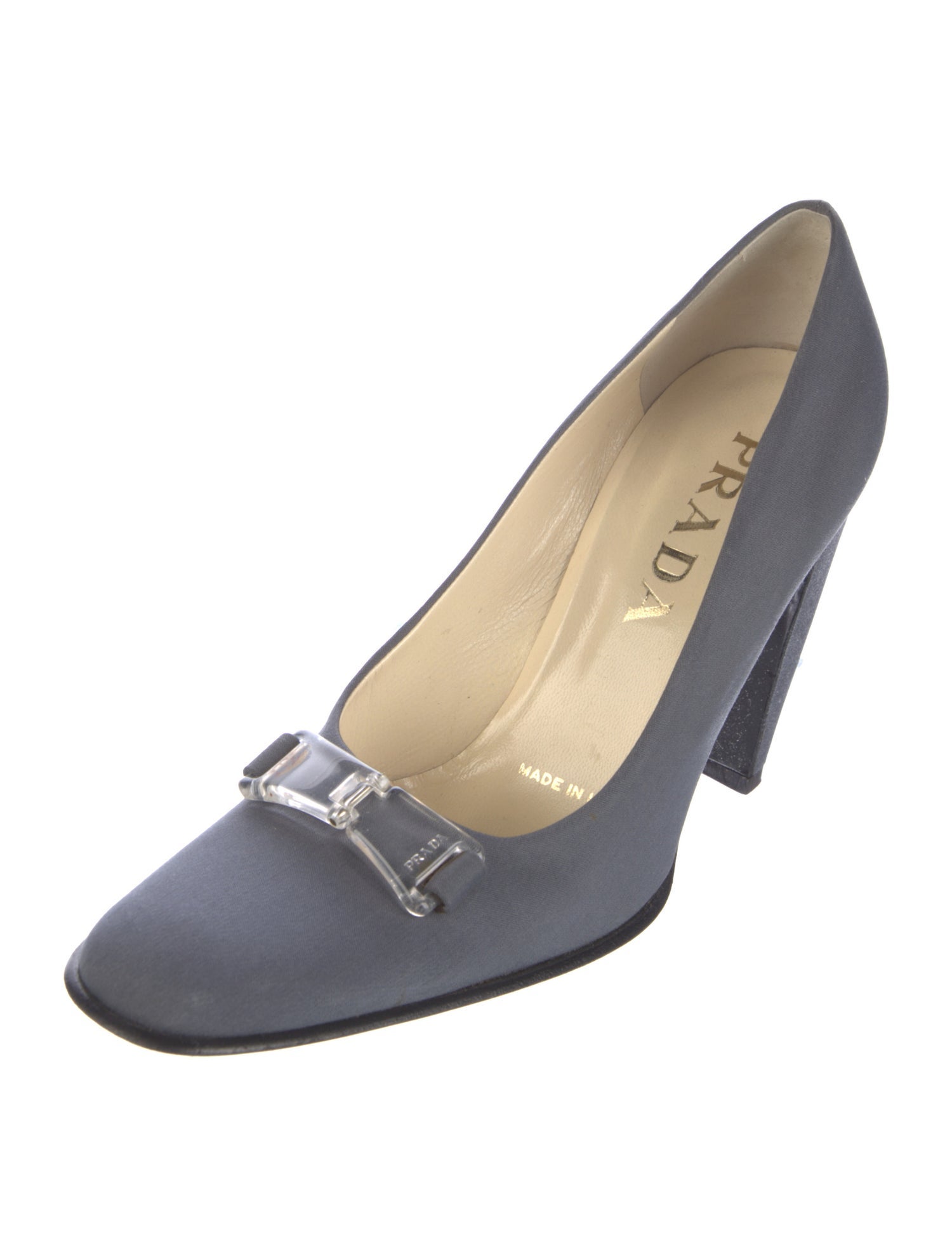 Prada Vintage Satin Pumps