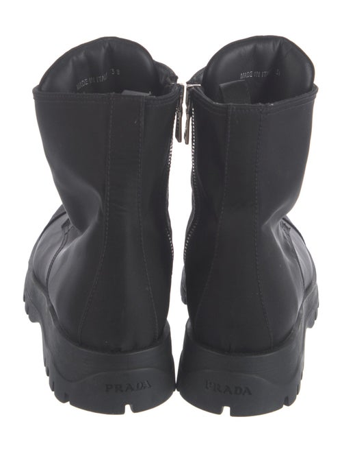 Prada Nylon Combat Boots