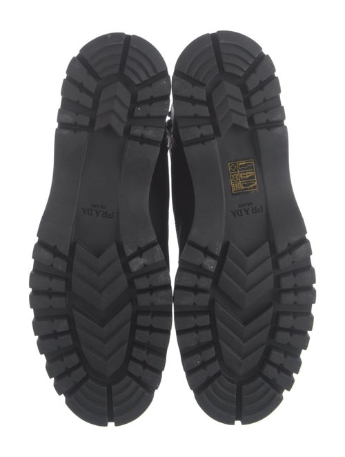 Prada Nylon Combat Boots