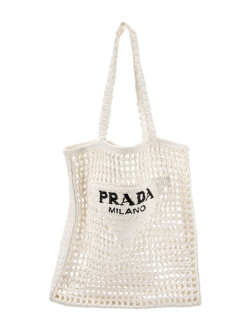 Prada Raffia Grass Tote