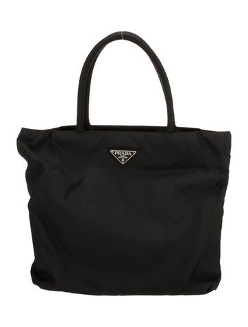 Prada Totes Tessuto Nylon Top Handle Bag Vintage