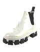 Prada Patent Leather Combat Boots