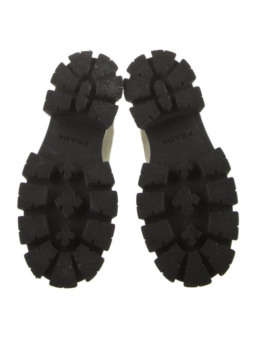 Prada Patent Leather Combat Boots