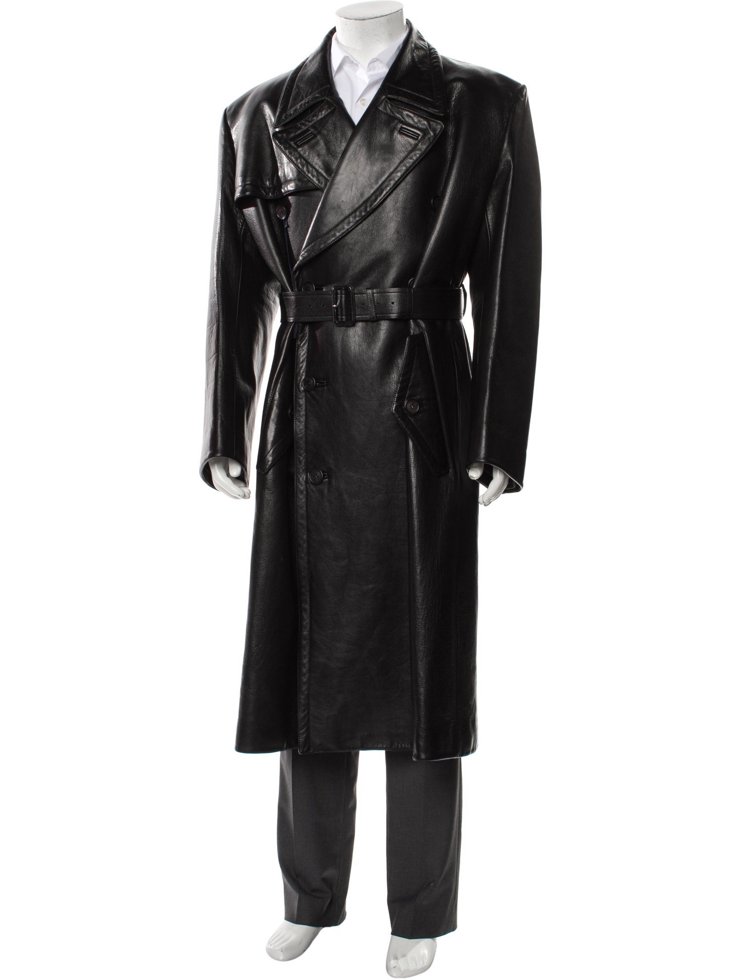 Prada 2022 Leather Coat w/ Tags