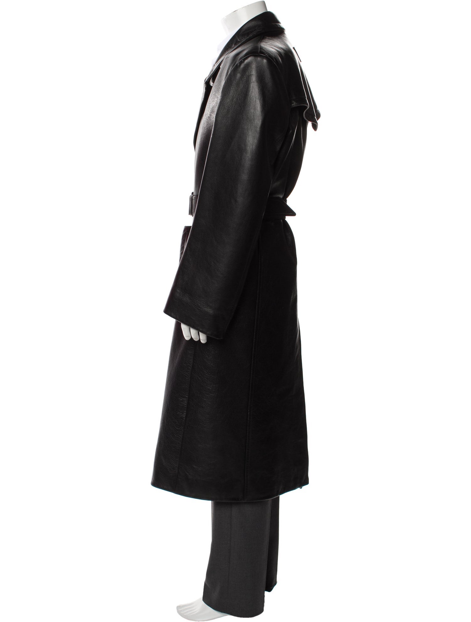 Prada 2022 Leather Coat w/ Tags