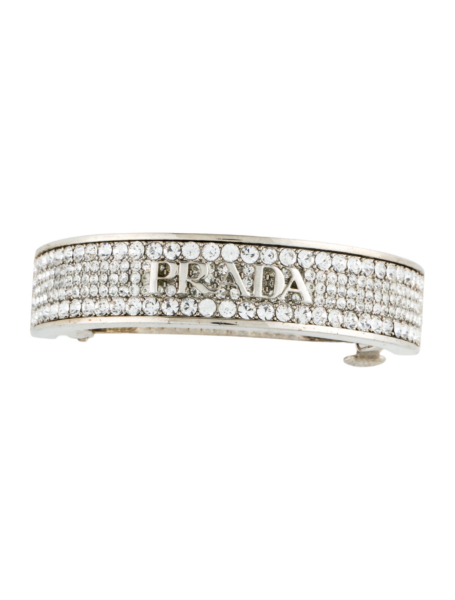 Prada Crystal-embellished Hair Clip