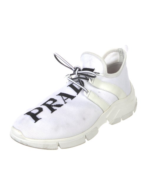 Prada Graphic Print Sneakers