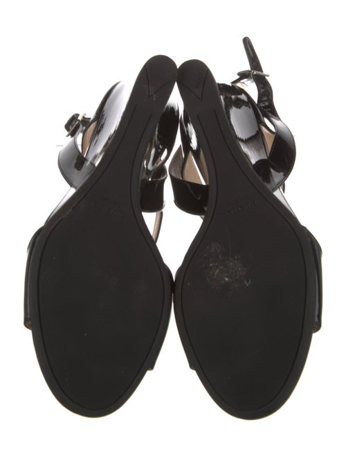 Prada Patent Leather Sandals