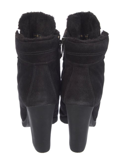 Prada Sport Suede Lace-Up Boots