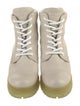 Prada Leather Combat Boots