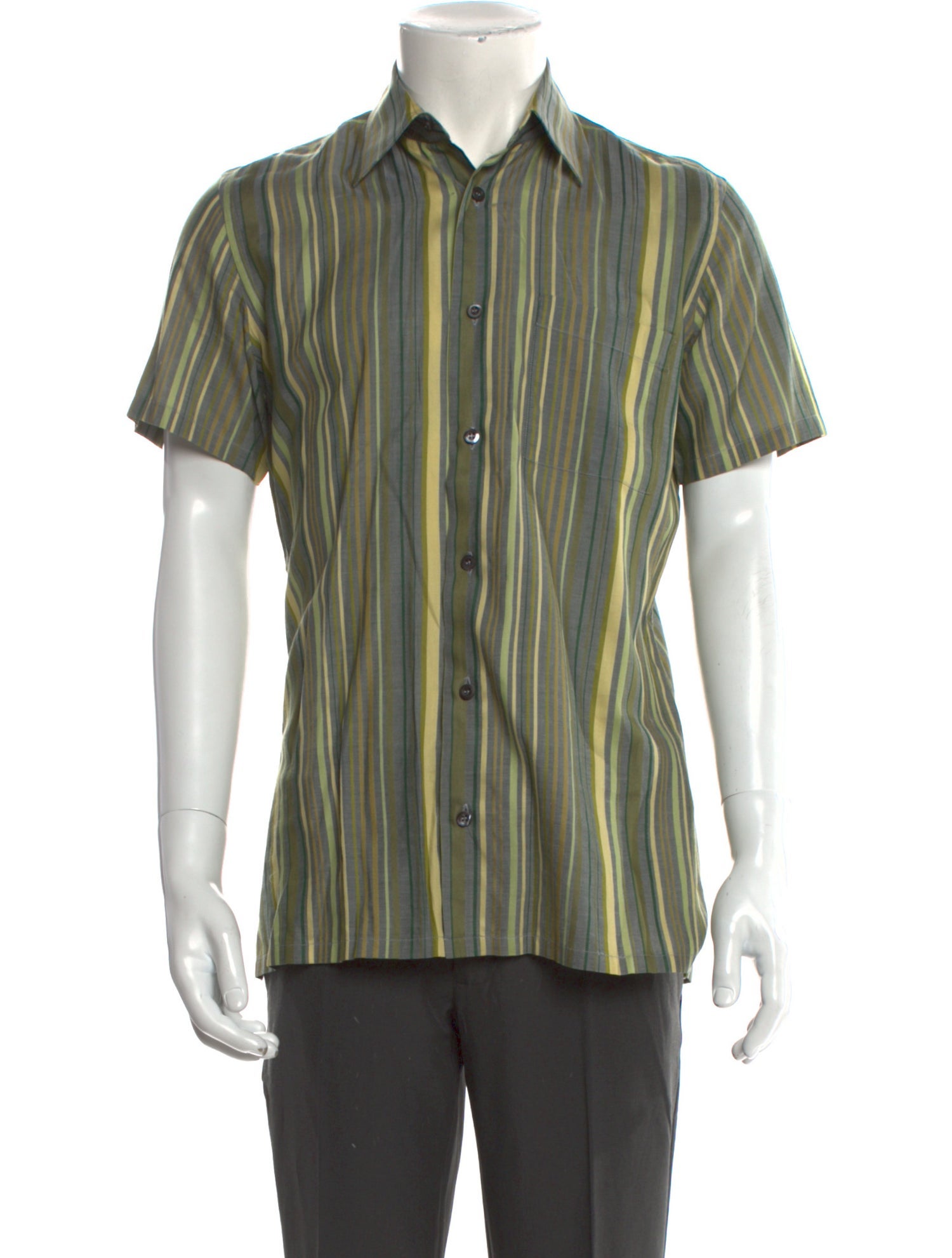 Prada 2000's Striped Shirt