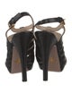 Prada Leather Slingback Sandals