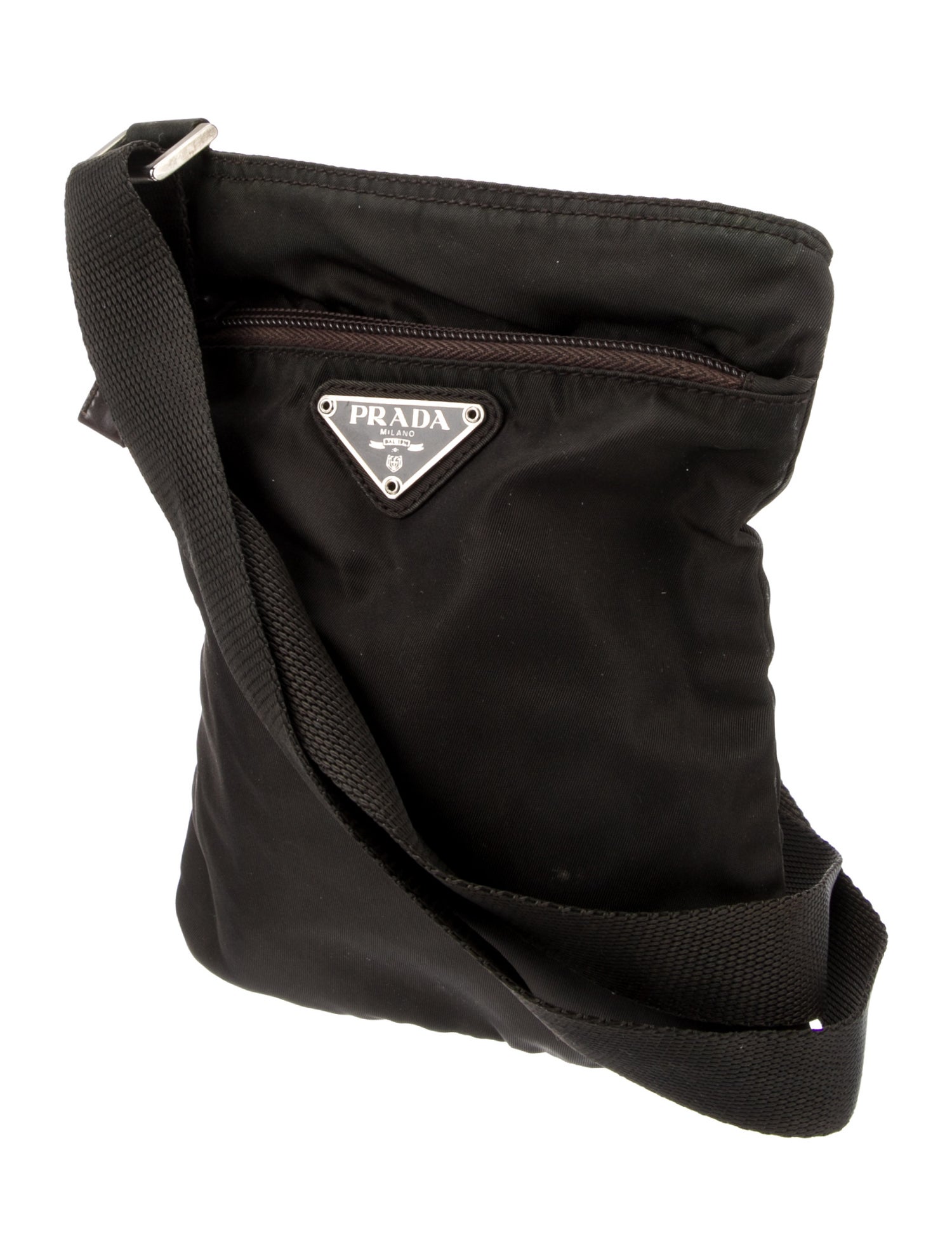 Prada Tessuto Nylon Messenger Bag