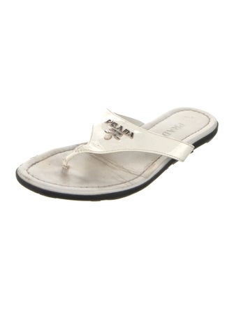 Prada Leather Slides