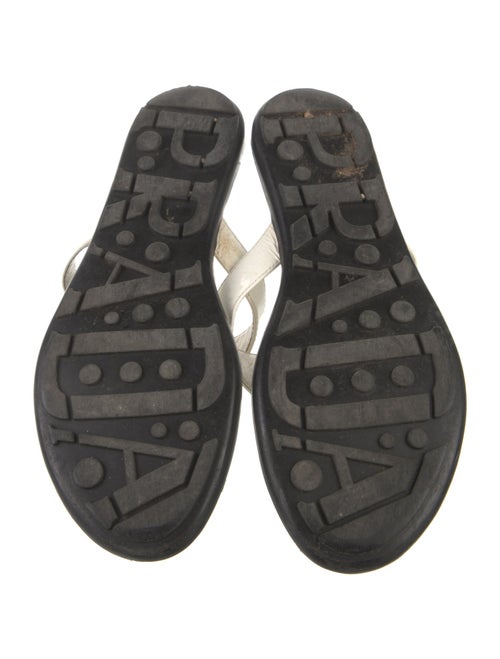 Prada Leather Slides