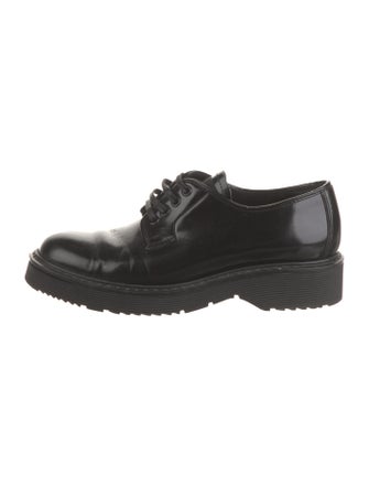 Prada Patent Leather Oxfords