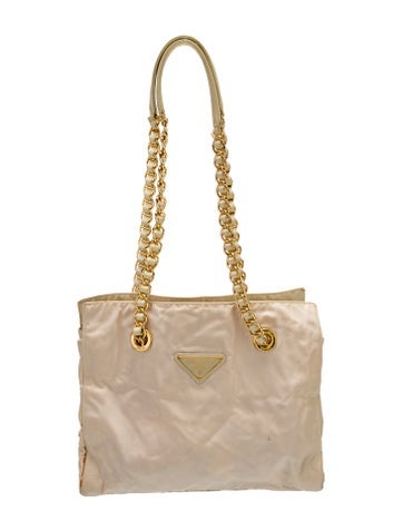 Prada Shoulder Bags Tessuto Nylon Bag Vintage