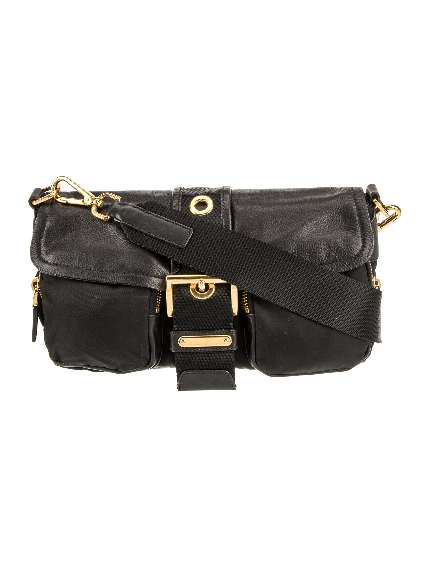 Prada Tessuto Nylon Messenger Bag