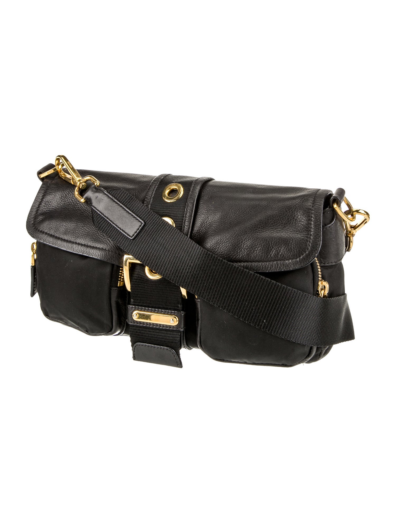 Prada Tessuto Nylon Messenger Bag