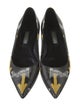 Prada Leather Printed Flats