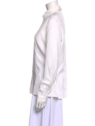 Prada 2012 Long Sleeve Button-Up Top