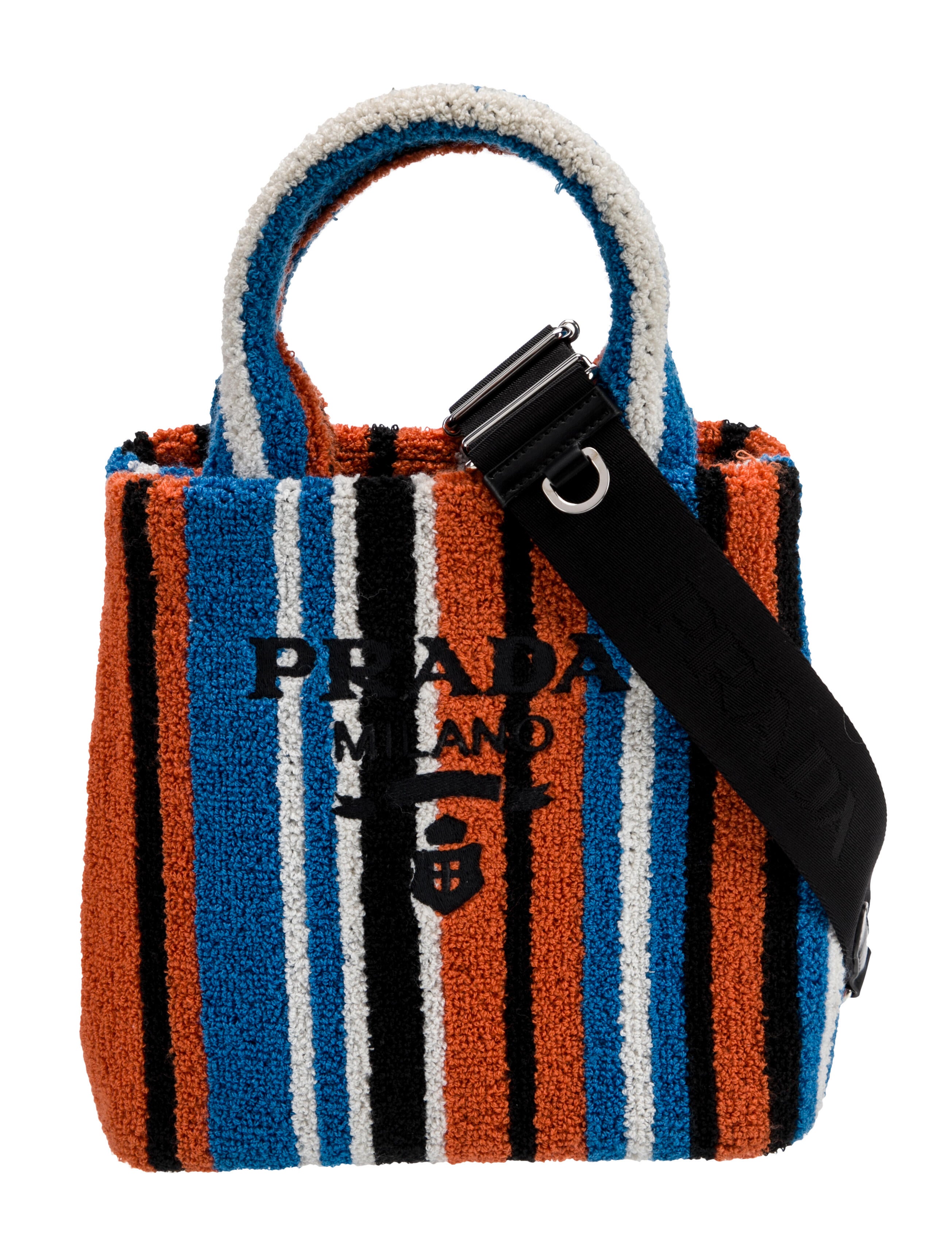 Prada Terry Cloth Bucket Bag