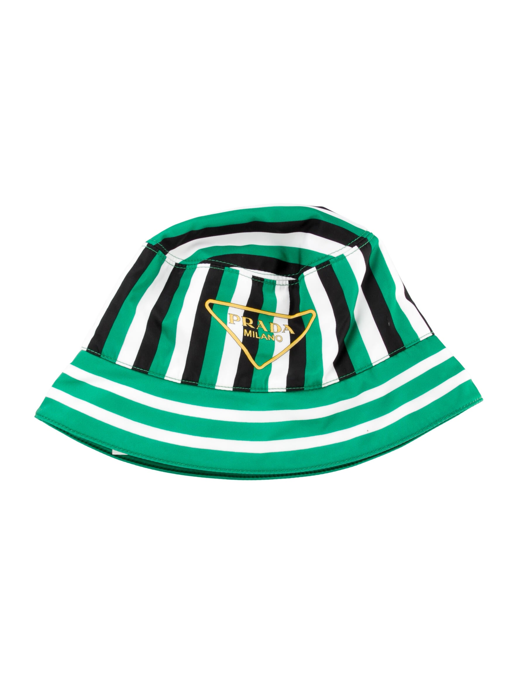 Prada Nylon Beach Triple Colored Bucket Hat