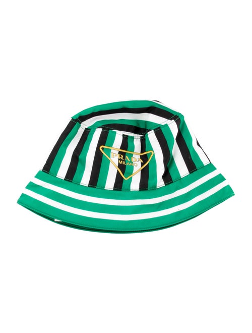 Prada Nylon Beach Triple Colored Bucket Hat