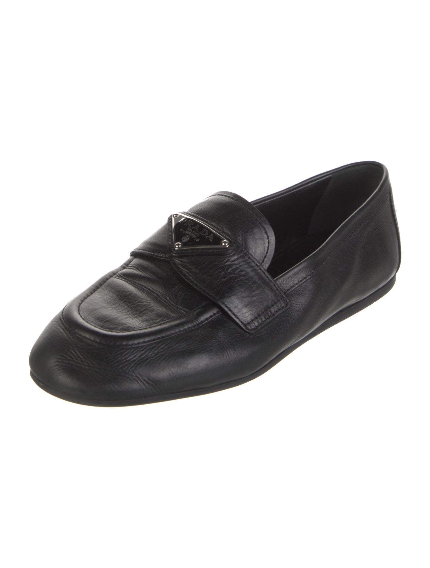 Prada Leather Loafers
