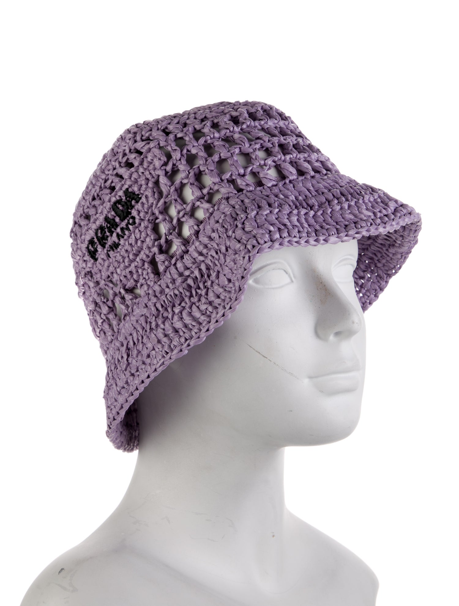 Prada women's purple hat