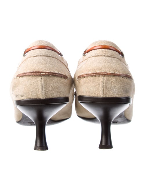 Prada Suede Slingback Pumps