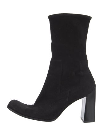 Prada Suede Sock Boots