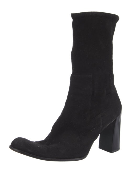 Prada Suede Sock Boots