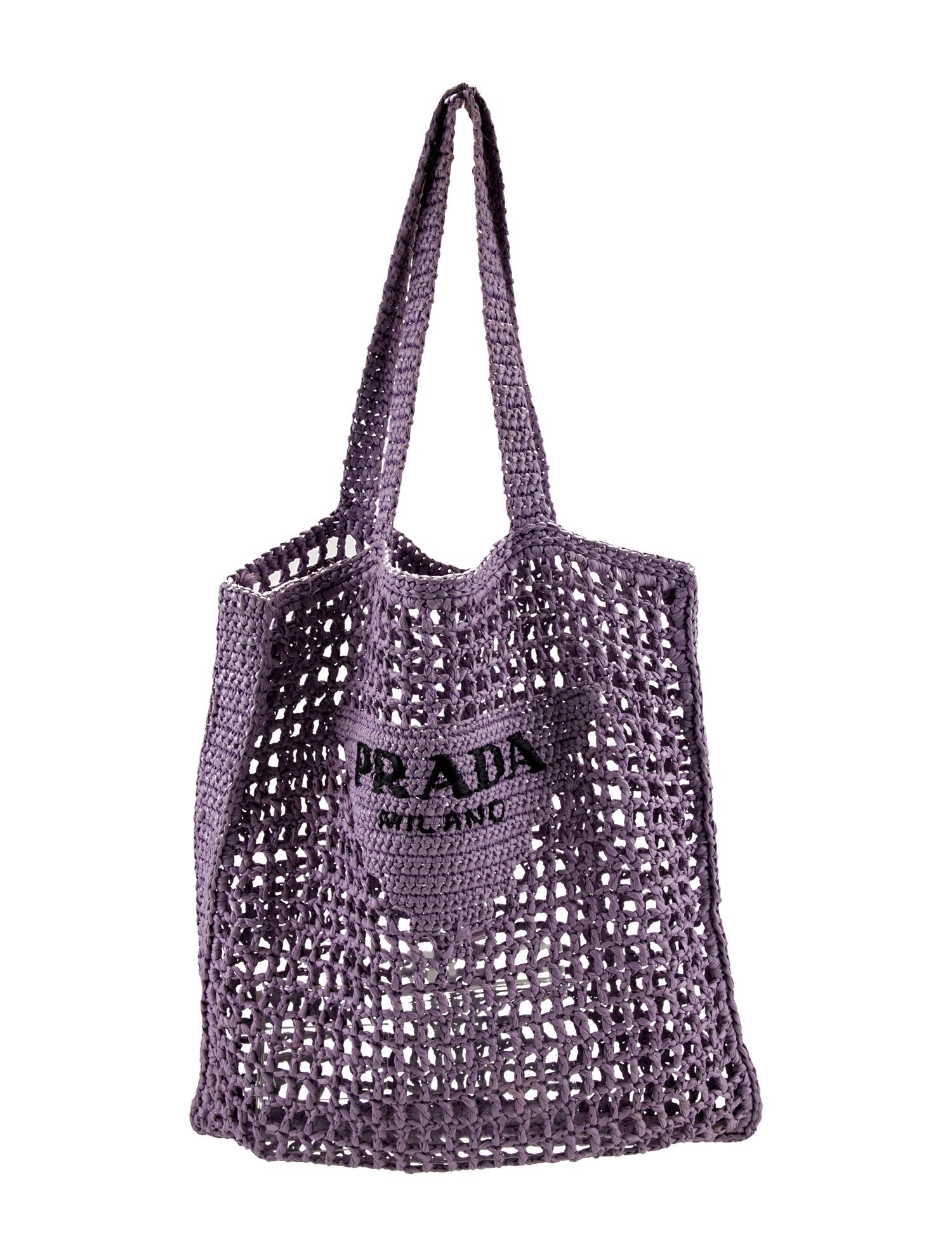 Prada Raffia Grass Tote