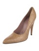 Prada Embossed Leather Pumps