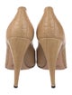 Prada Embossed Leather Pumps