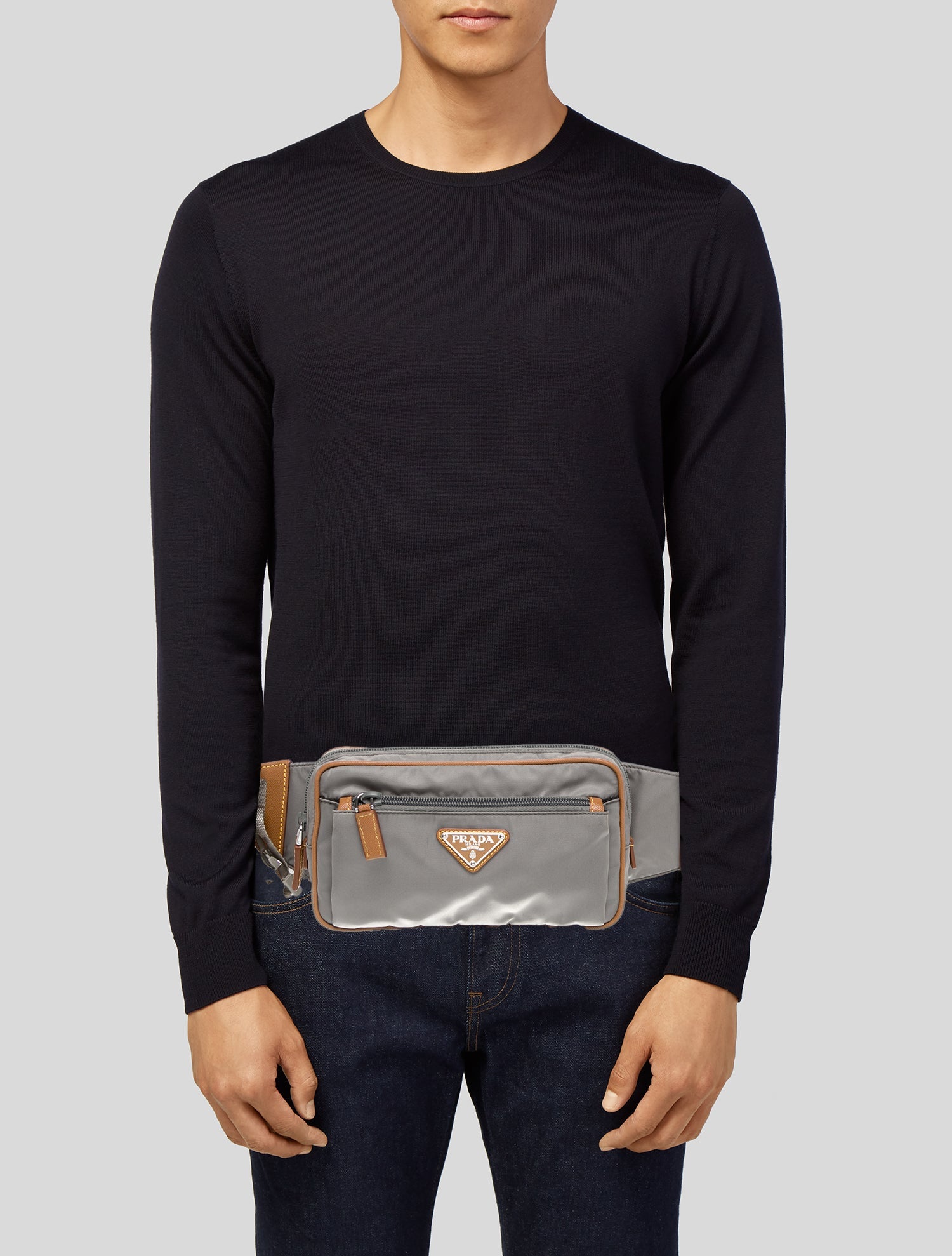 Prada Tessuto Nylon Belt Bag