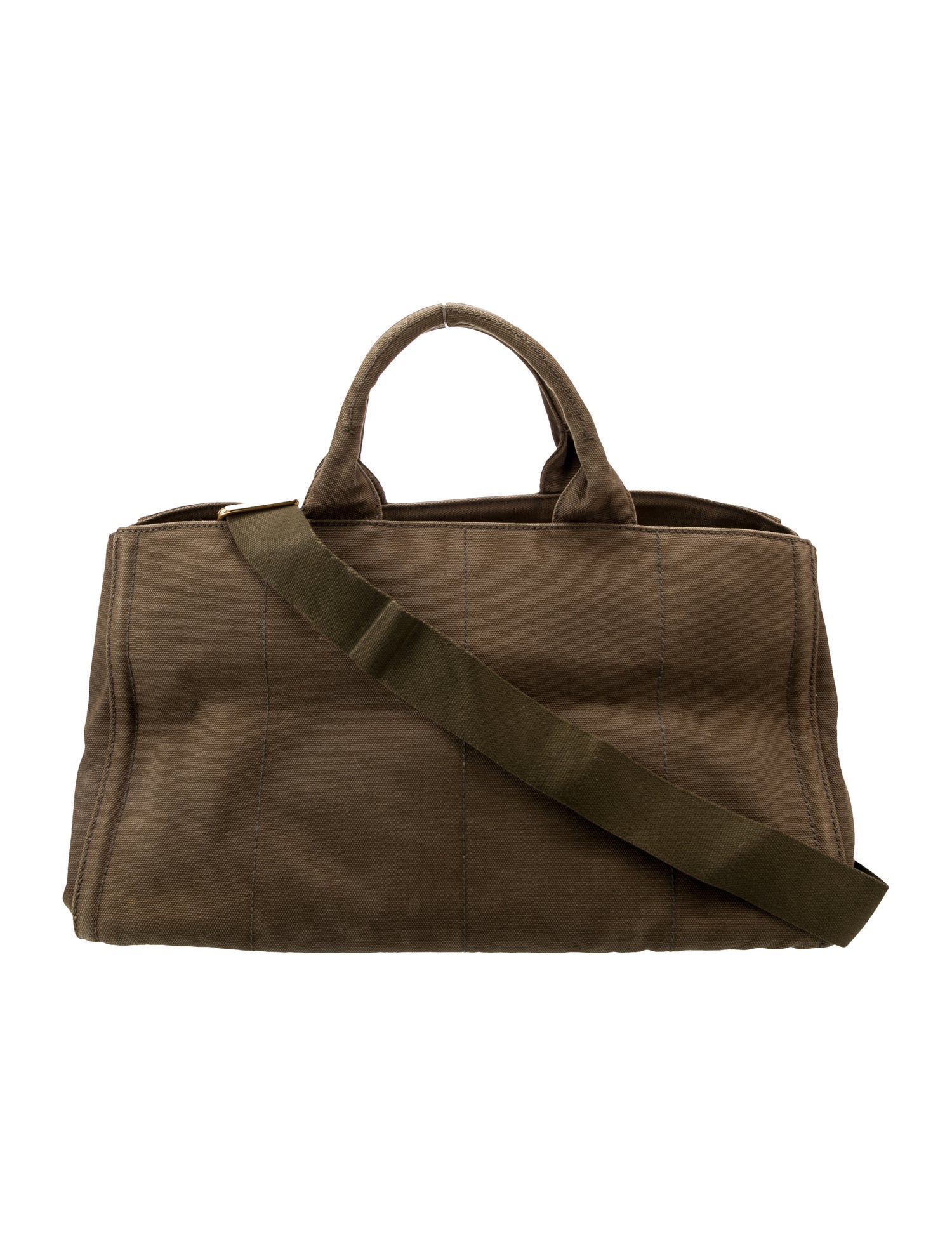 Prada Canvas Weekender Bag