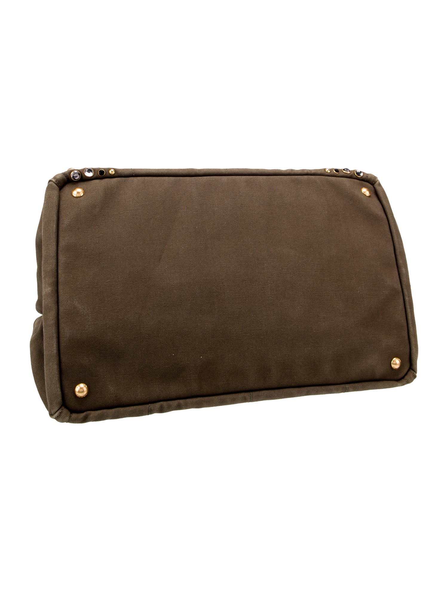 Prada Canvas Weekender Bag