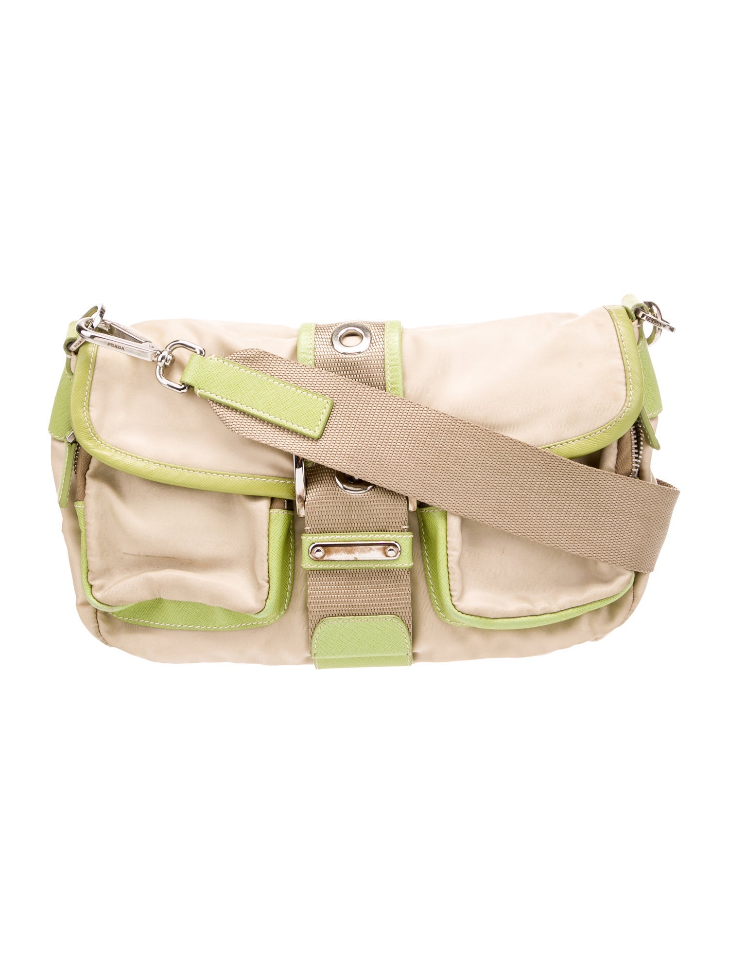 Prada Saffiano Leather Shoulder Bag