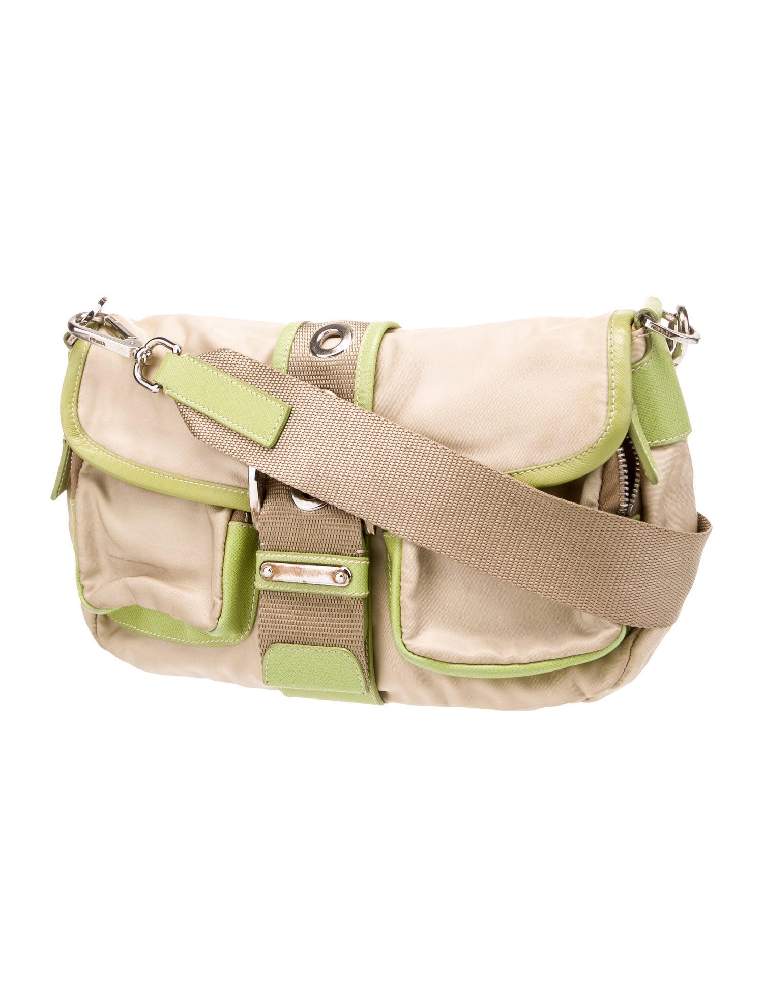 Prada Saffiano Leather Shoulder Bag