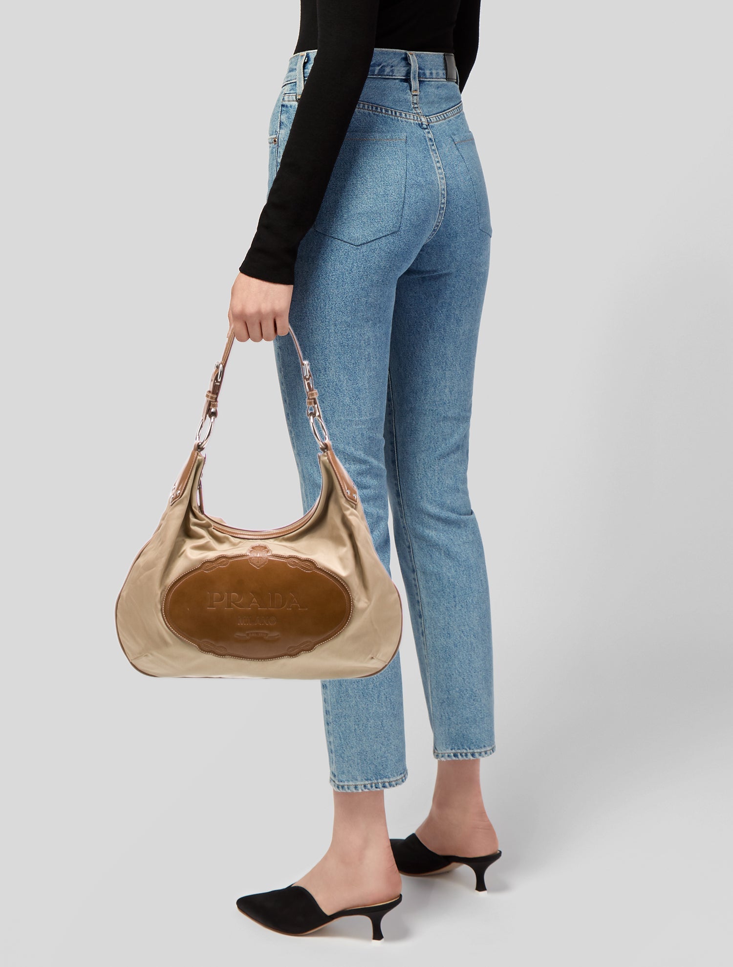 Prada Tessuto Nylon Shoulder Bag