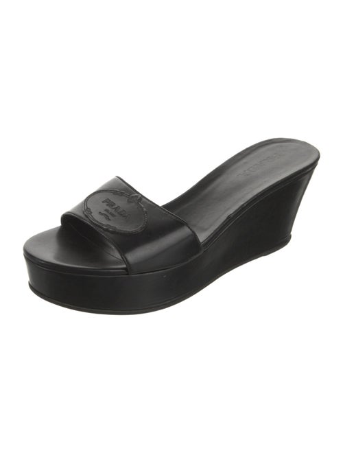 Prada Patent Leather Slides