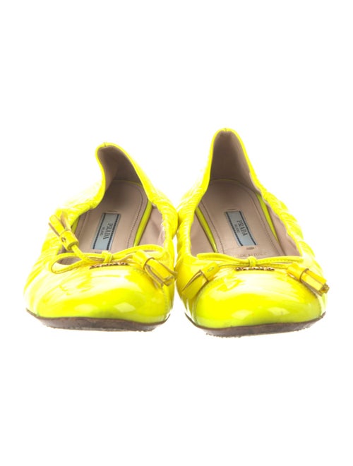 Prada Patent Leather Ballet Flats