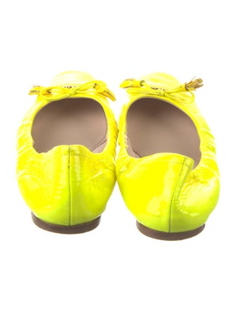 Prada Patent Leather Ballet Flats