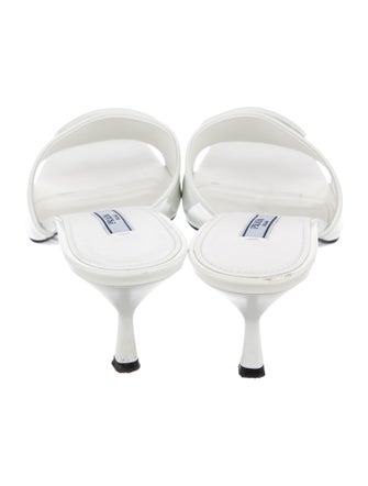 Prada Leather Slides