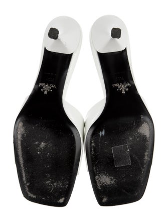 Prada Leather Slides