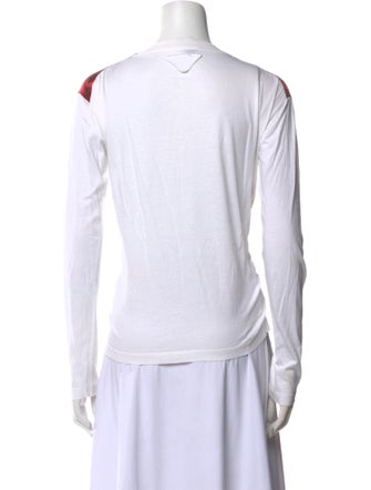 Prada 2017 Printed Top