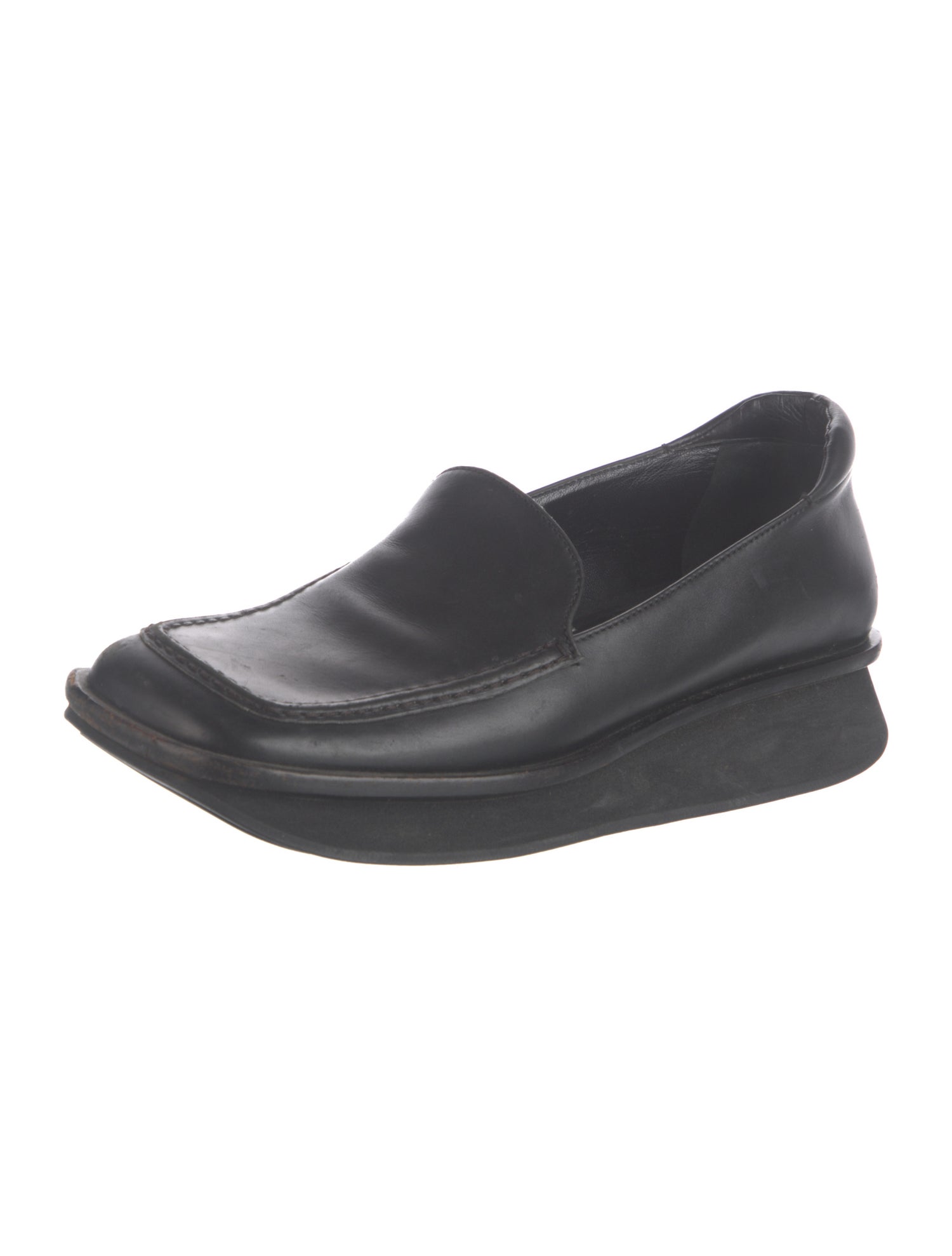 Prada Leather Loafers
